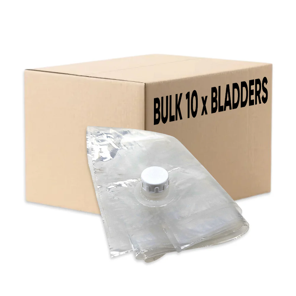 10 x 15L Hot Fill Wine & Fresh Wort Kit Bladders / Casks