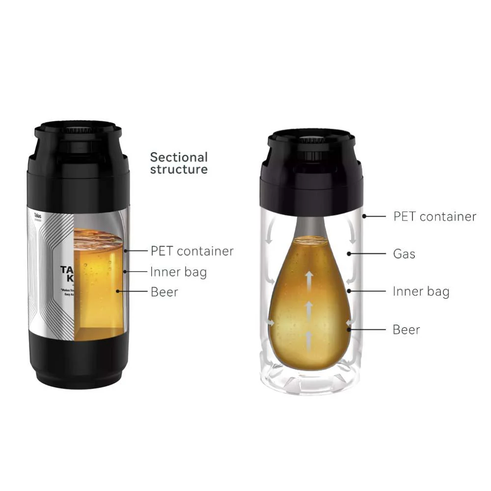 20L Talos One Way Keg - T-Type - Image 2
