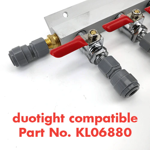 Gas Line Manifold Splitter 4 ways (MFL Thread) - Image 2