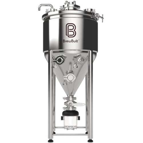 53L BrewBuilt X2 - Jacketed Stainless Steel Conical Unitank Fermenter Kit (14gal)
