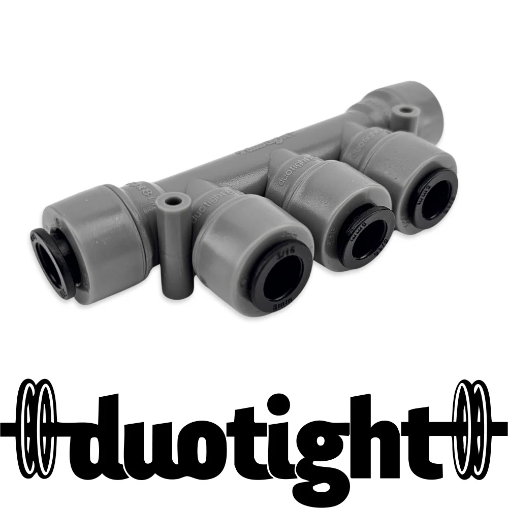 duotight - 8mm (5/16) Female - 5 way Multi-Tee
