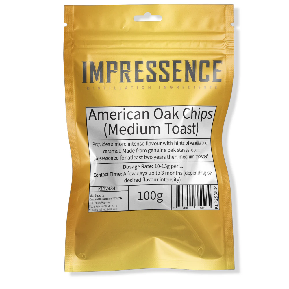 American Oak Chips (Medium Toast) - 200g - Image 2