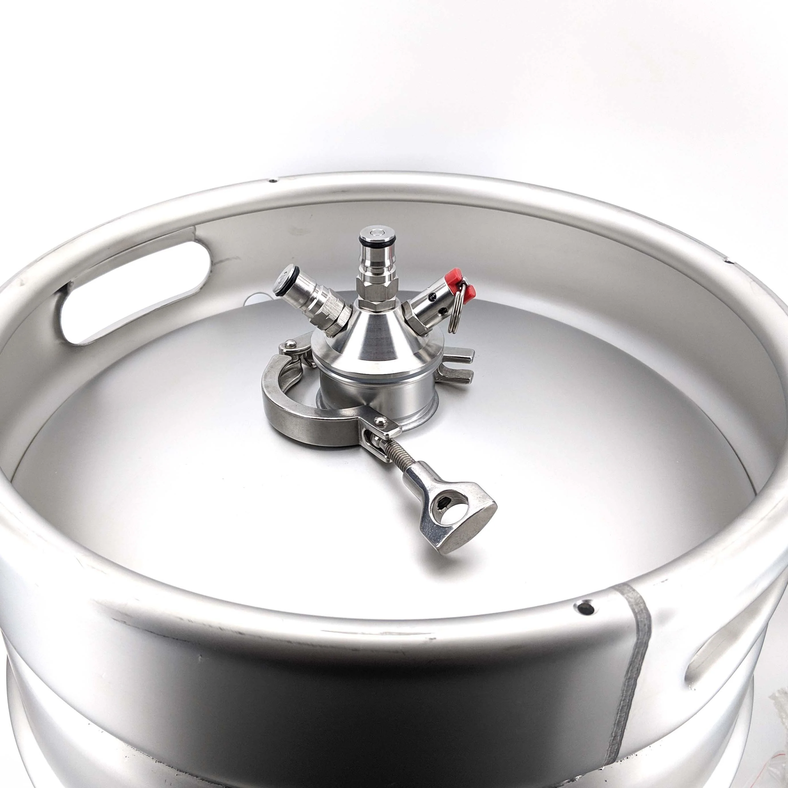 Ball Lock Tapping Head to 2 Inch TC (Commercial Keg Adaptor)