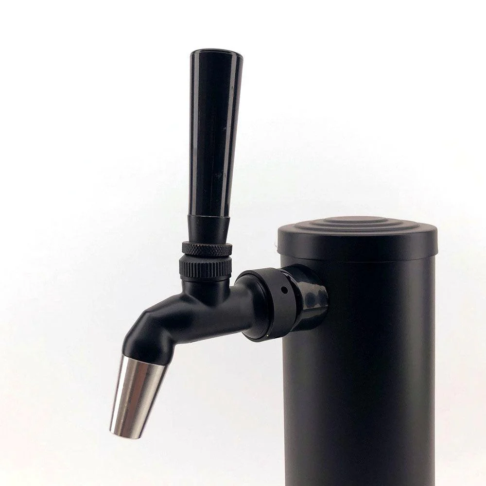 Quadruple Tap Stainless Steel Totem Font Kit - Black Phantom (Without Tap) - Image 2