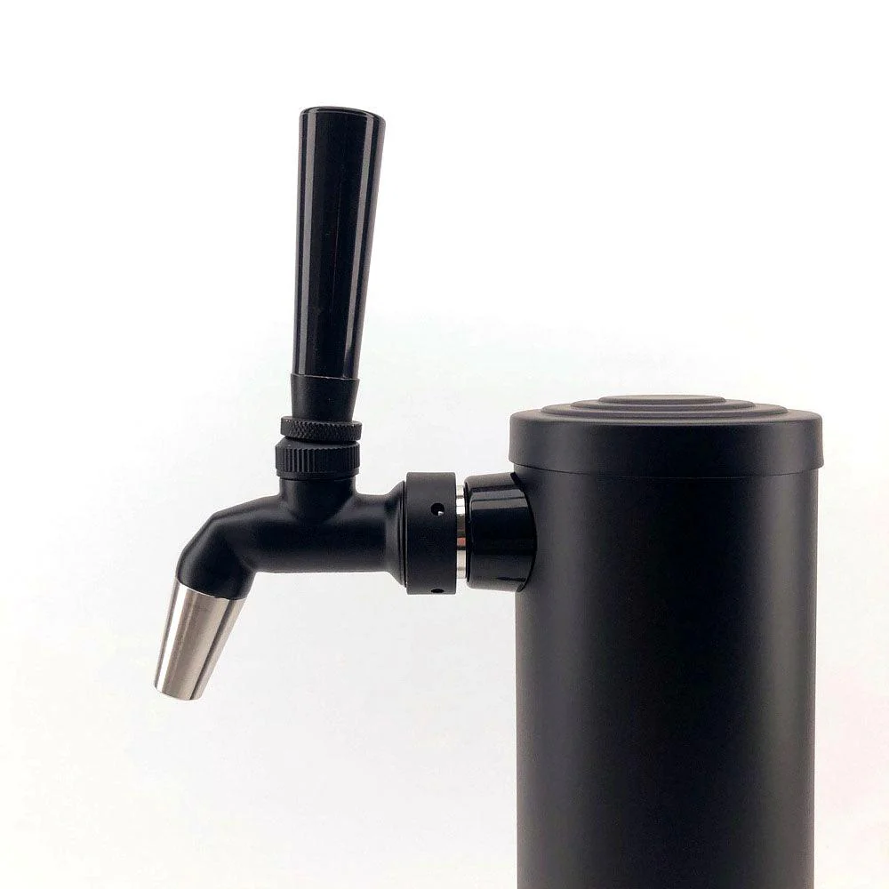 Quadruple Tap Stainless Steel Totem Font Kit - Black Phantom (Without Tap) - Image 3