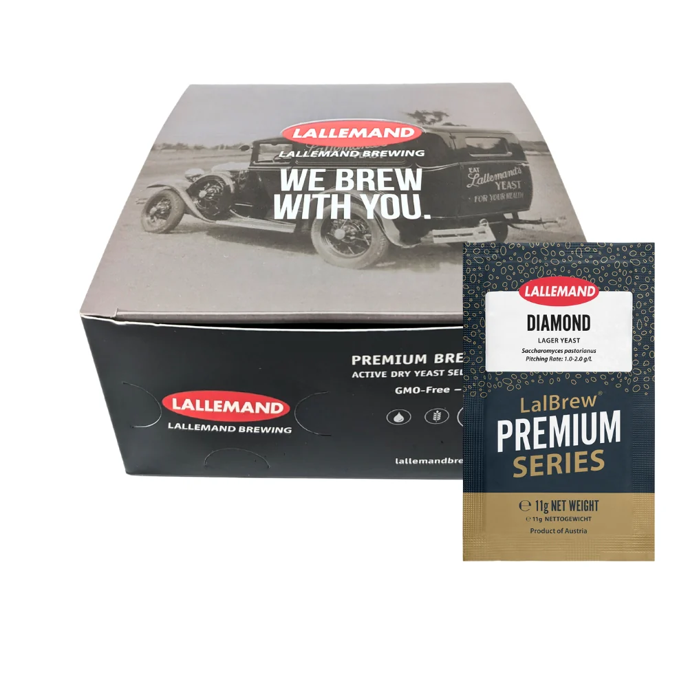 Box of 50 - LalBrew Premium Series - Diamond Lager Yeast x 11g