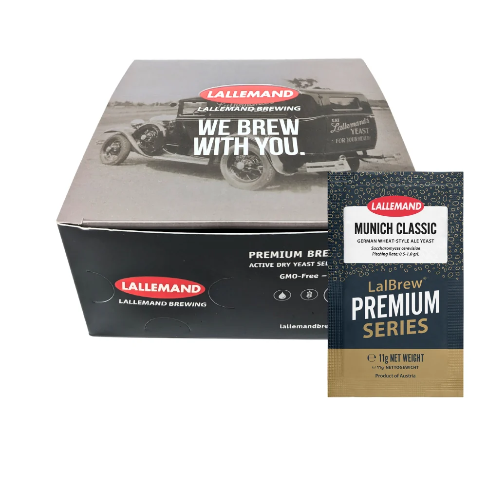 Box of 50 - LalBrew Premium Series - Munich Classic Yeast x 11g