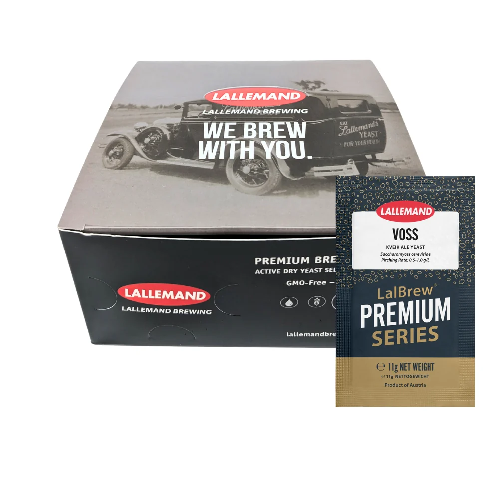 Box of 50 - LalBrew Premium Series - Voss Kveik Yeast x 11g