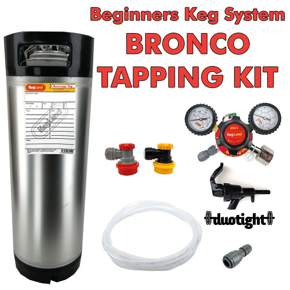 Bronco/Picnic Tap 19L Keg Starter Kit