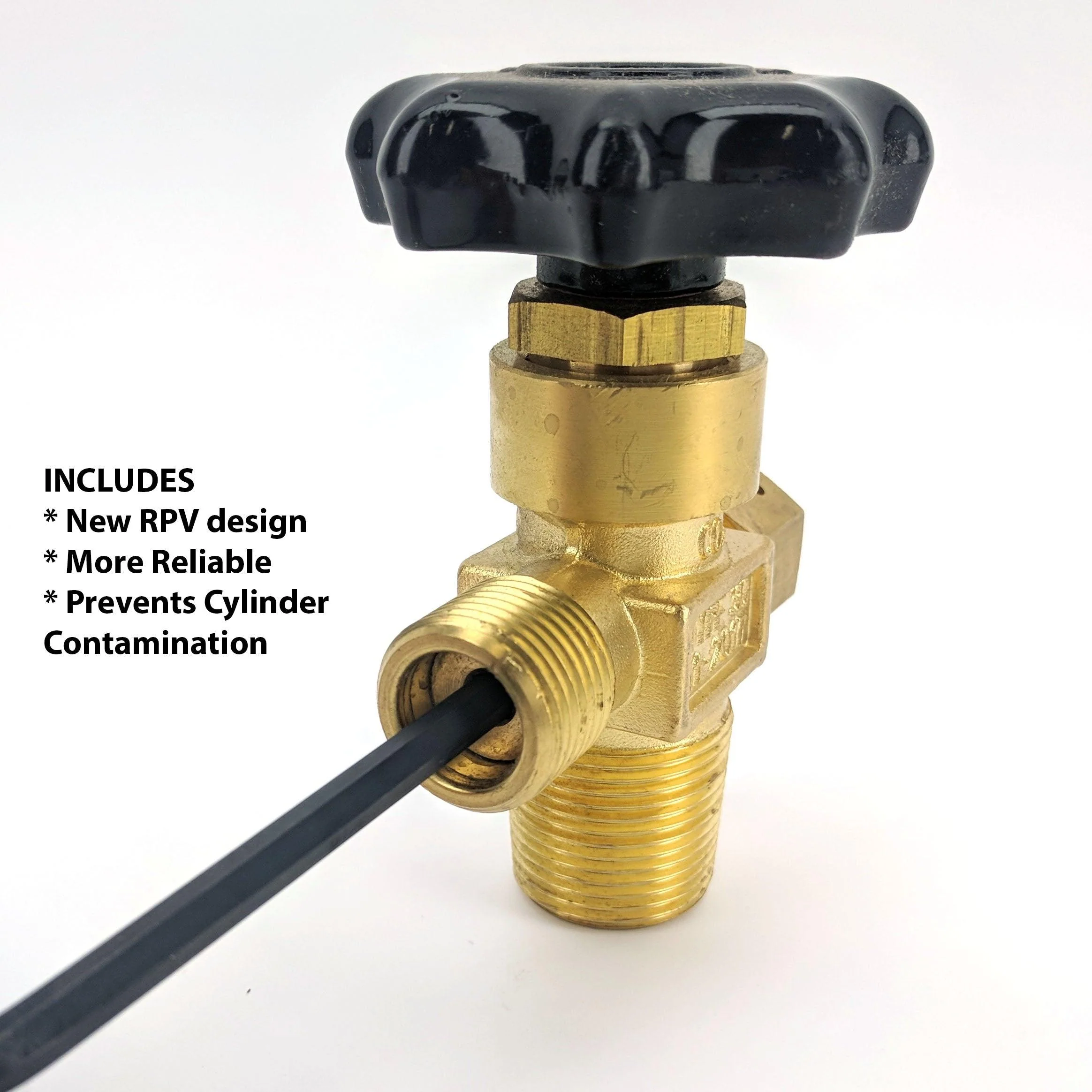 CO2 Cylinder Valve (with RPV) - Image 2