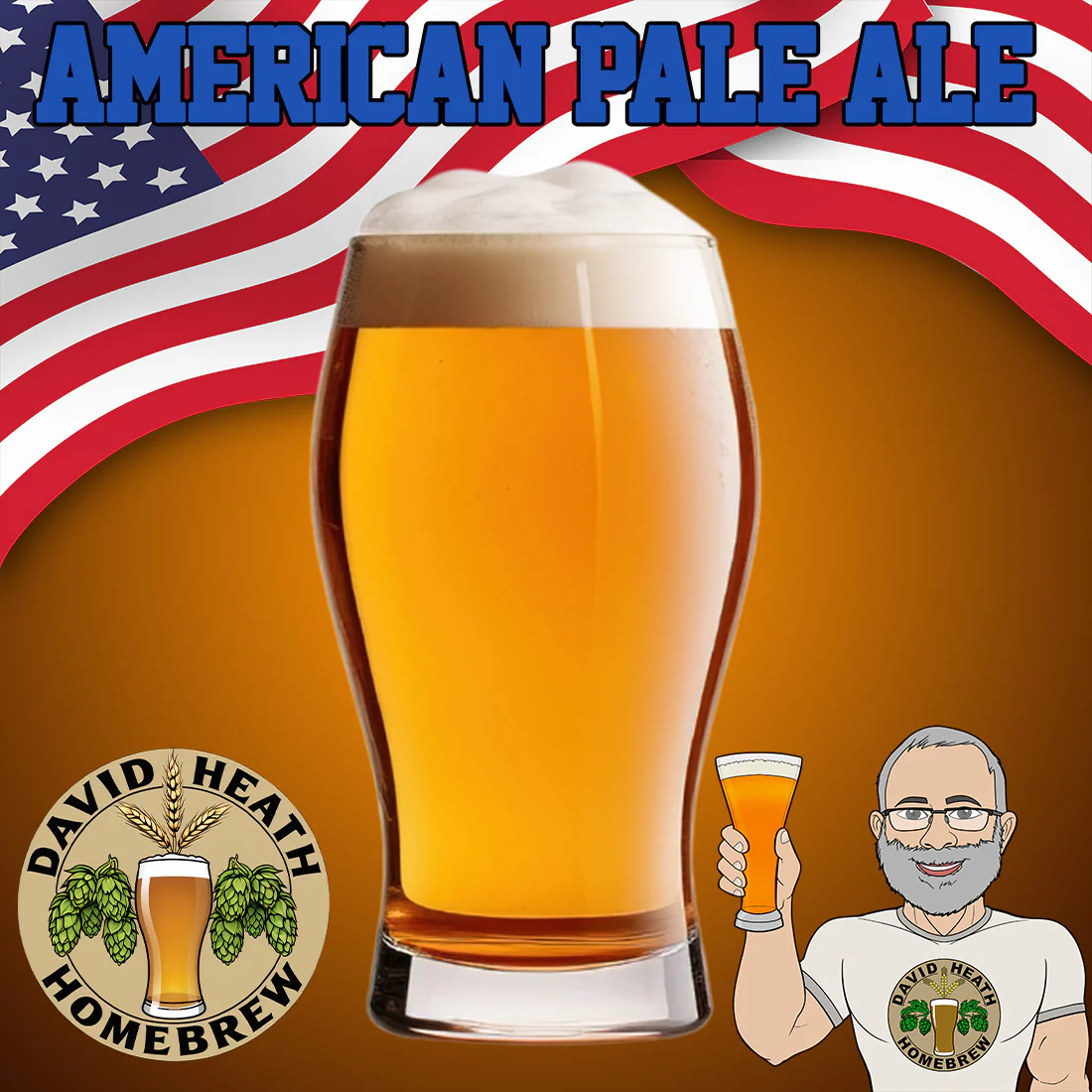 David Heath All Grain Recipe Kit - American Pale Ale