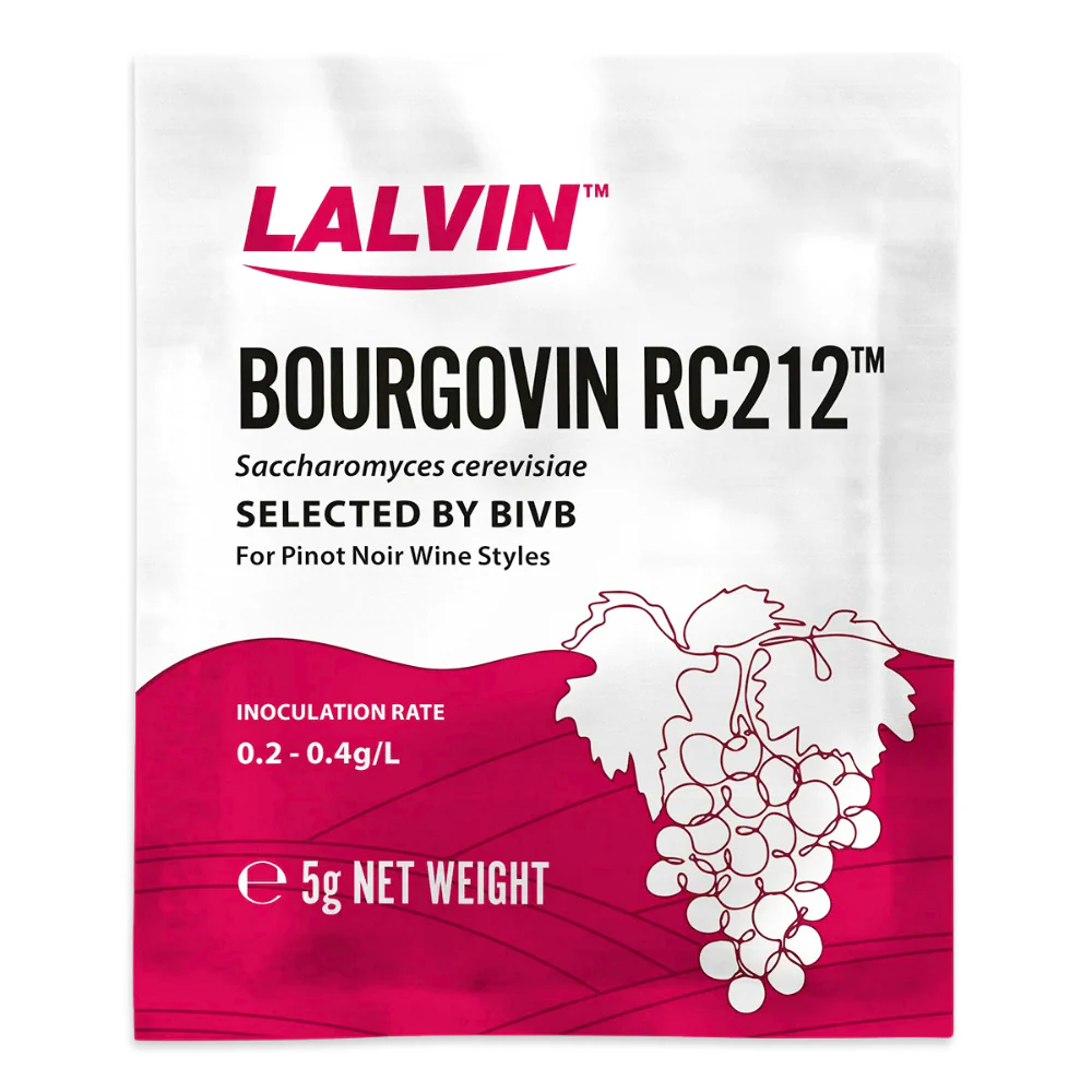 Lalvin - Bourgovin RC212 Yeast x 5g