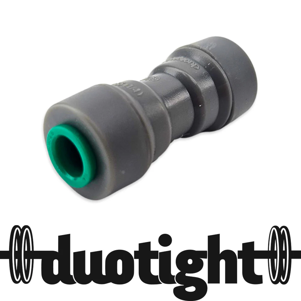 duotight - 6.35mm (1/4'') Female x 6.35mm (1/4'') Female Push In Joiner