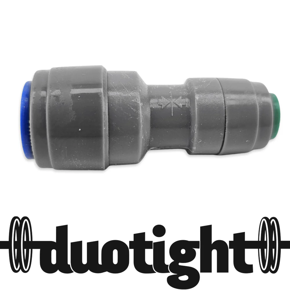 duotight - 6.35mm (1/4'')Female x 9.5mm (3/8'') Female Reducer