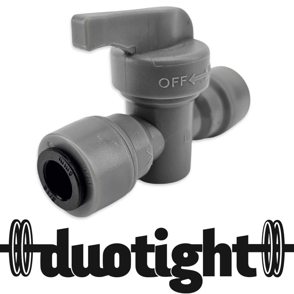 duotight – 8mm (5/16”) Female Ball Valve/Shut Off Valve