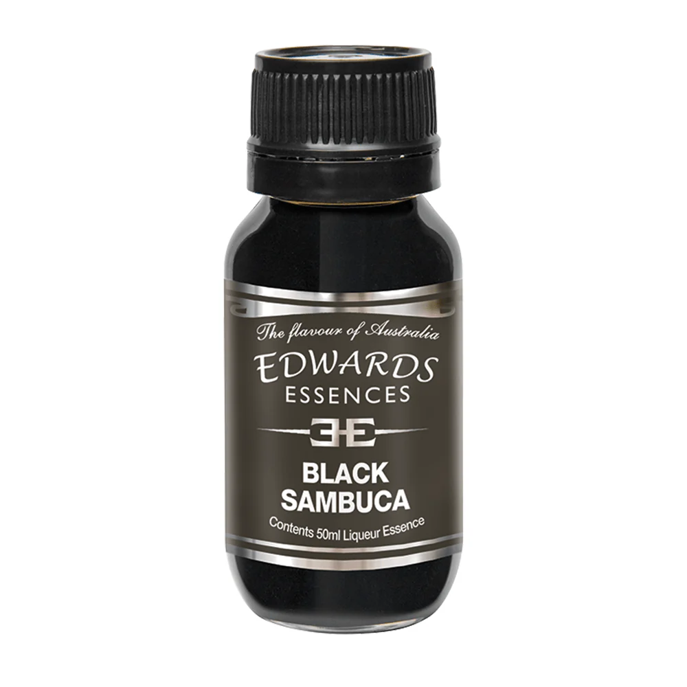 Edwards Essences - Black Sambuca Liqueur 50mL