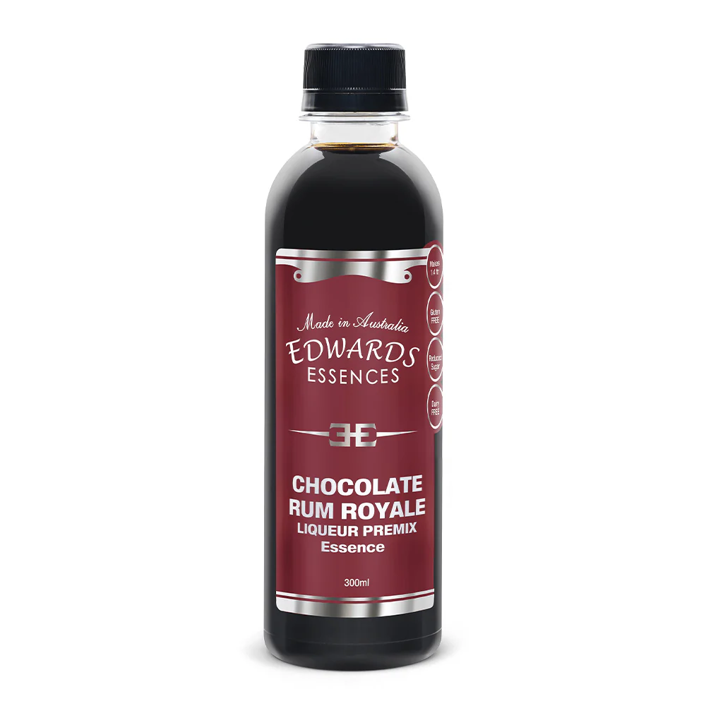 Edwards Essences - Chocolate Rum Royale Liqueur Premix 300mL