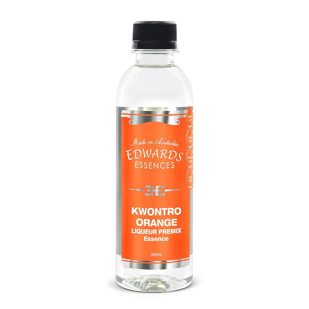 Edwards Essences - Kwontro Orange Liqueur Premix 300mL