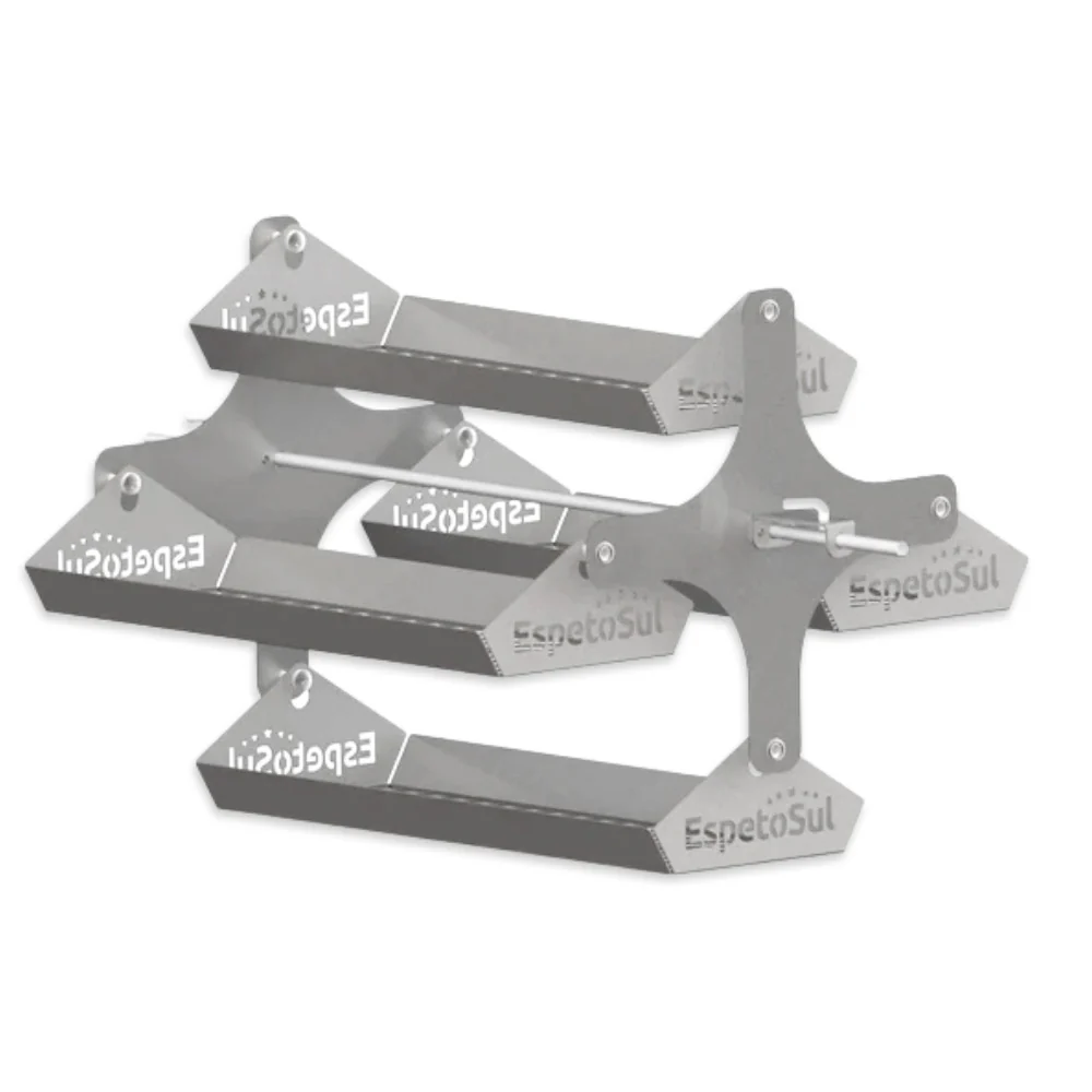 EspetoSul - 4 Tray Carousel with Rotating Baskets