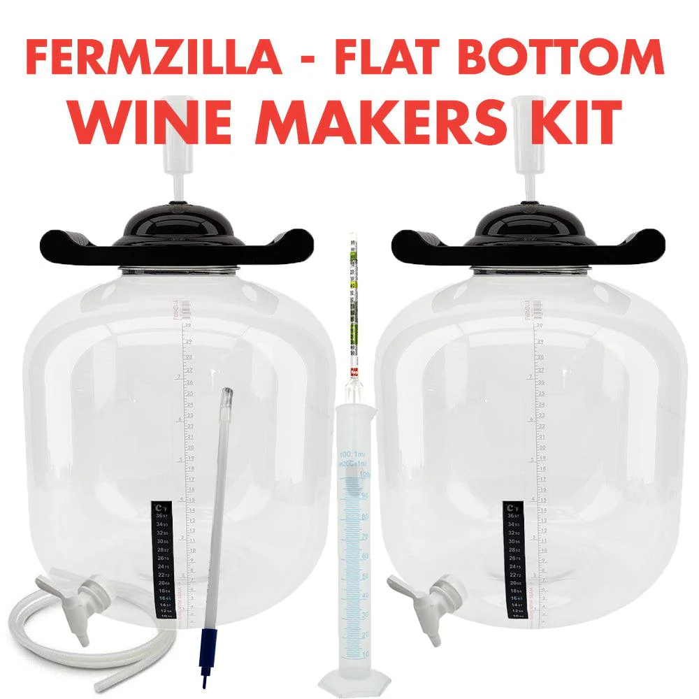 FermZilla Flat Bottom Wine Starter Kit
