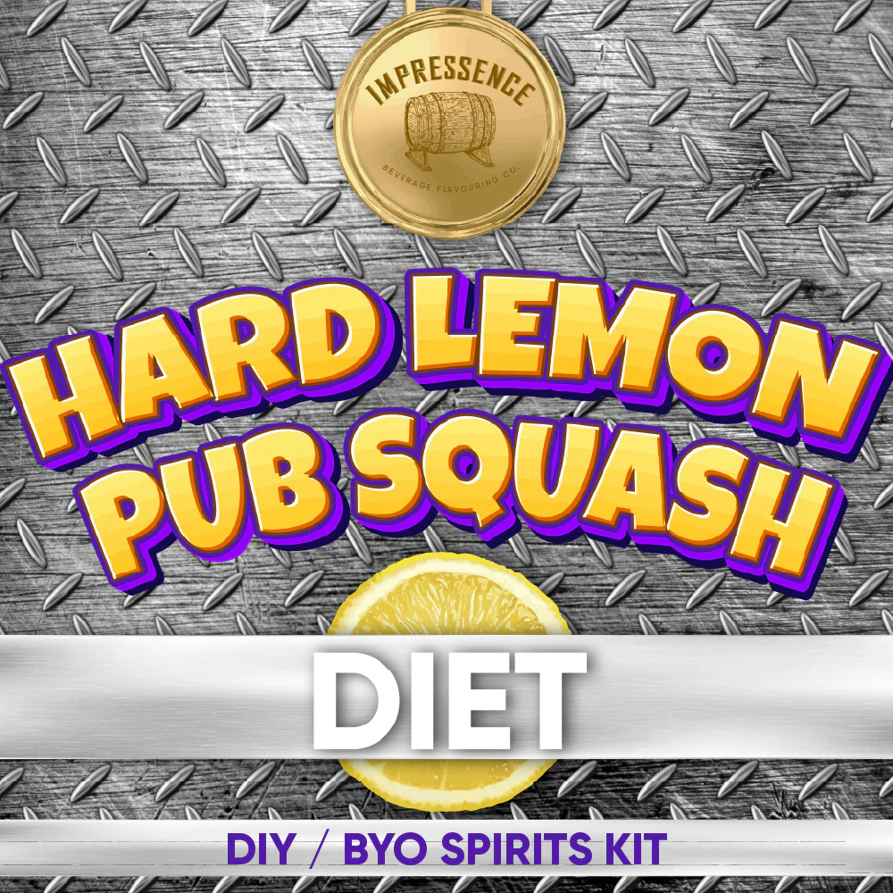 Hard Lemon Pub Squash - Diet - DIY ~ BYO Spirits Keg Mix Kit