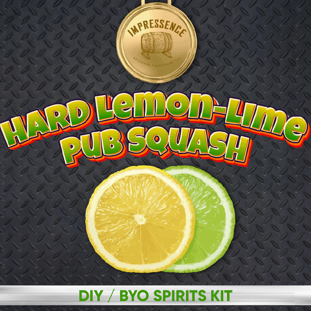 Hard Lemon-Lime Pub Squash - DIY ~ BYO Spirits Keg Mix Kit