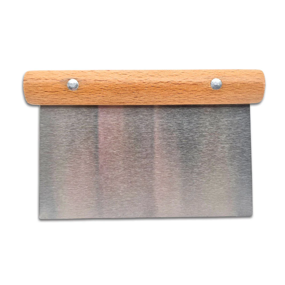 HIZO Heavy Duty Dough Scraper (Stainless Steel) - Image 2