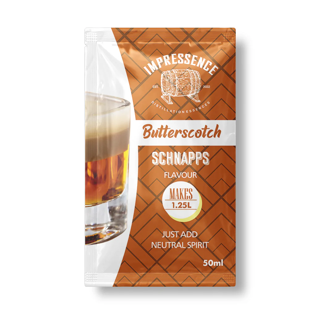 Impressence - Butterscotch Schnapps Spirit Flavouring - 50mL