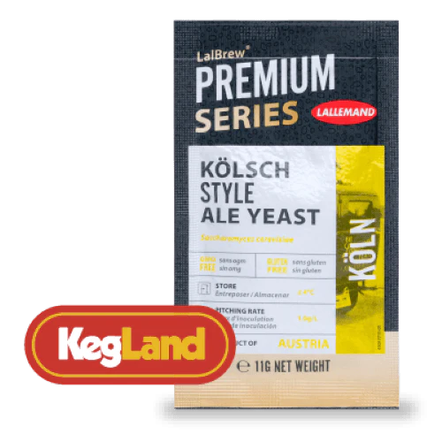 LalBrew Premium Series - Koln Style Ale Yeast x 11g (Kolsch)