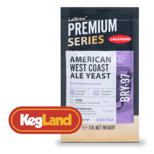 LalBrew Premium Series - BRY-97 Yeast x 11g (American West Coast Ale)