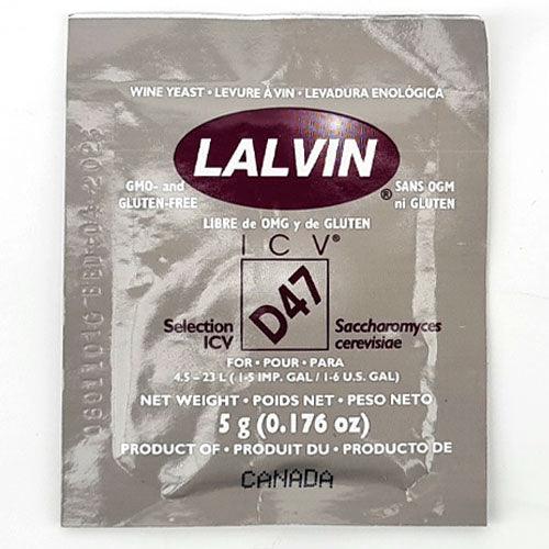 Lalvin - ICV-D47 Yeast x 5g