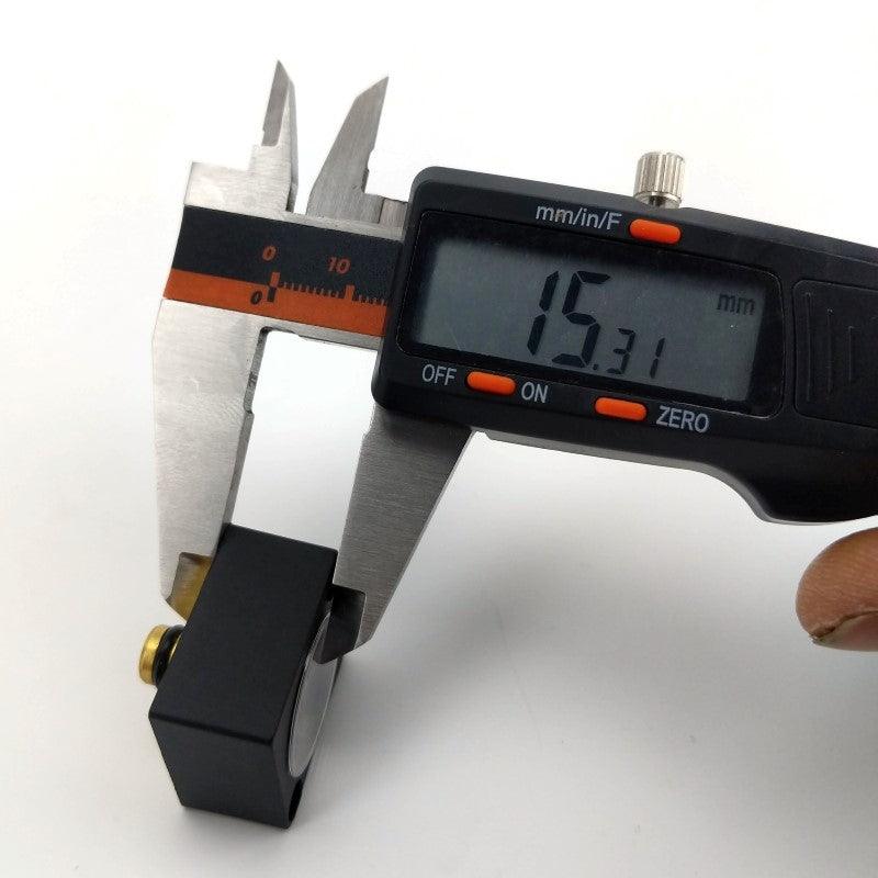Mini gauge 27mm x 27mm x 8mm Radial Stem - 0-30psi - Image 6