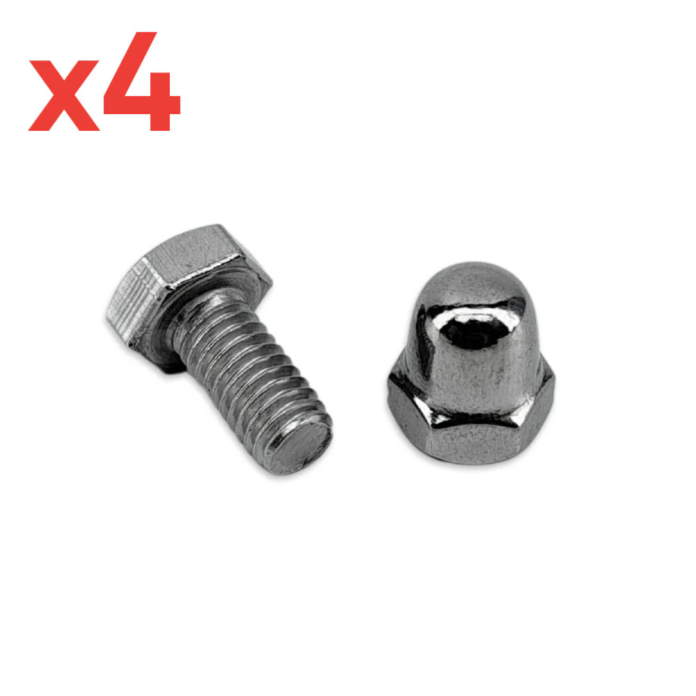 Modular 76 Series - (4 Pack) Replacement Nuts & Bolts for End Caps