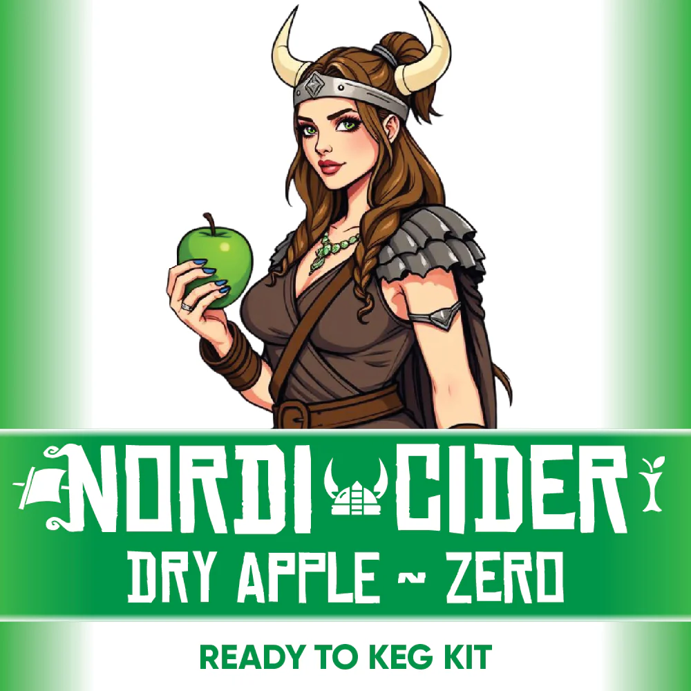 Nordi Dry Apple Cider - Zero Sugar - Ready to Keg Kit