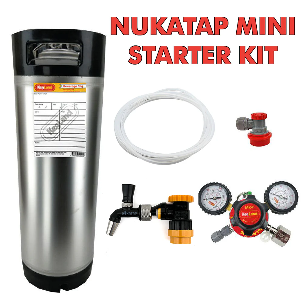 NukaTap Mini 19L Keg Starter Kit