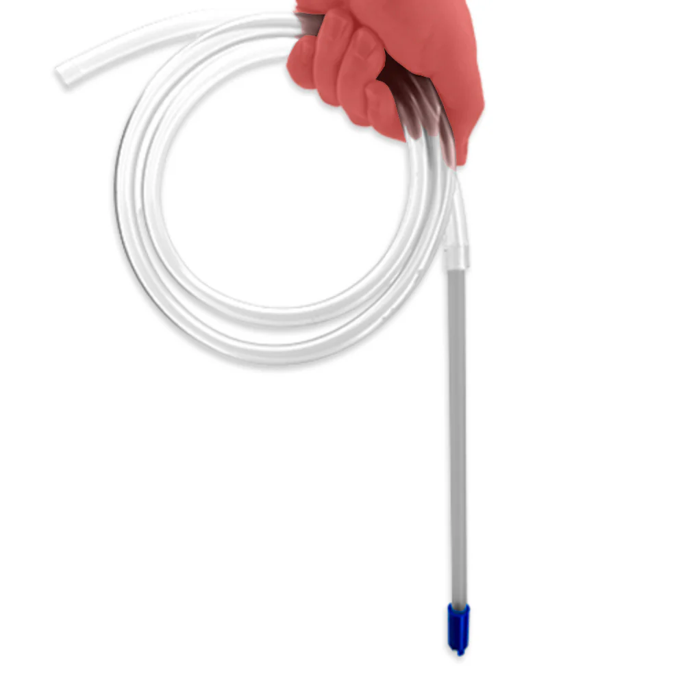 Plastic Siphon with Vinyl Tube (10mmx14mm;1.5m)