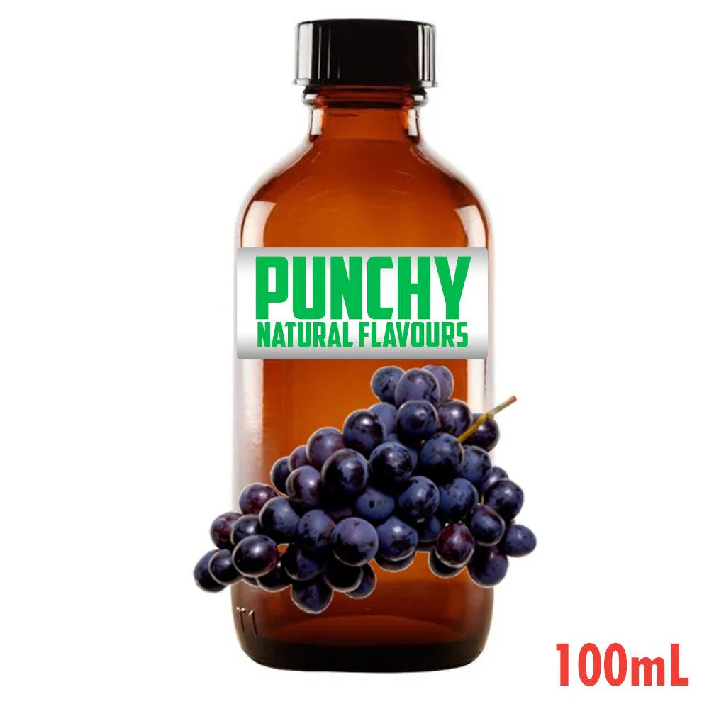 PUNCHY - Grape Flavour Natural - 100ml