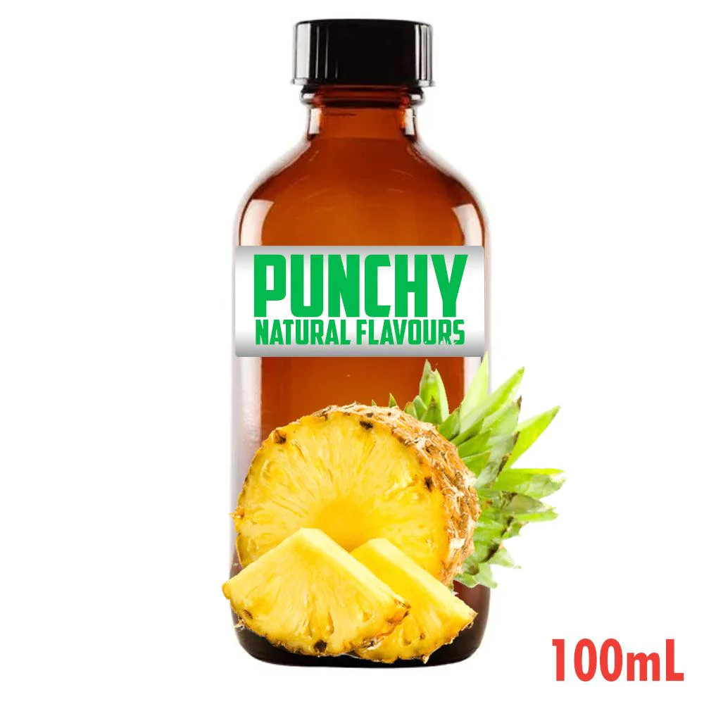 PUNCHY - Pineapple Flavour Natural - 100ml