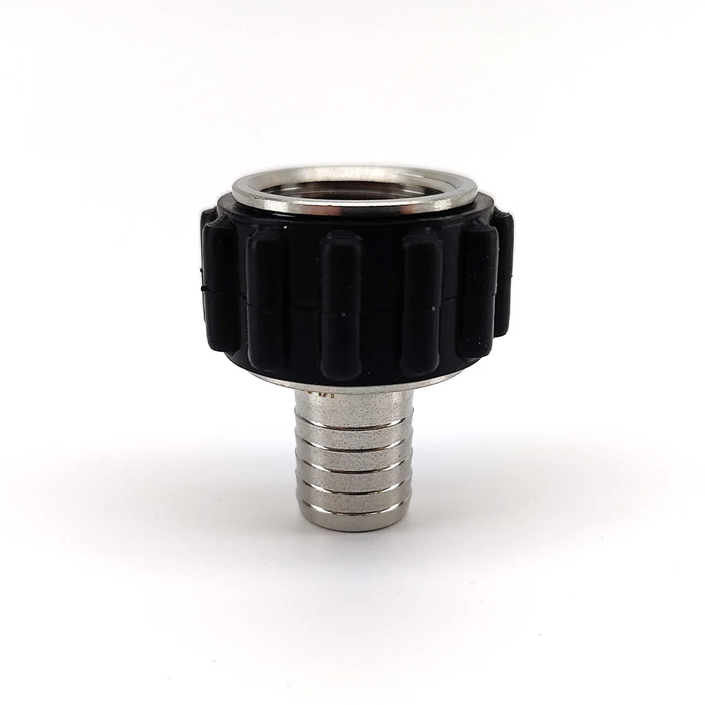 KegLand Quick Swivel Connector 1/2' x 13mm (1/2') Straight Barb - Image 2