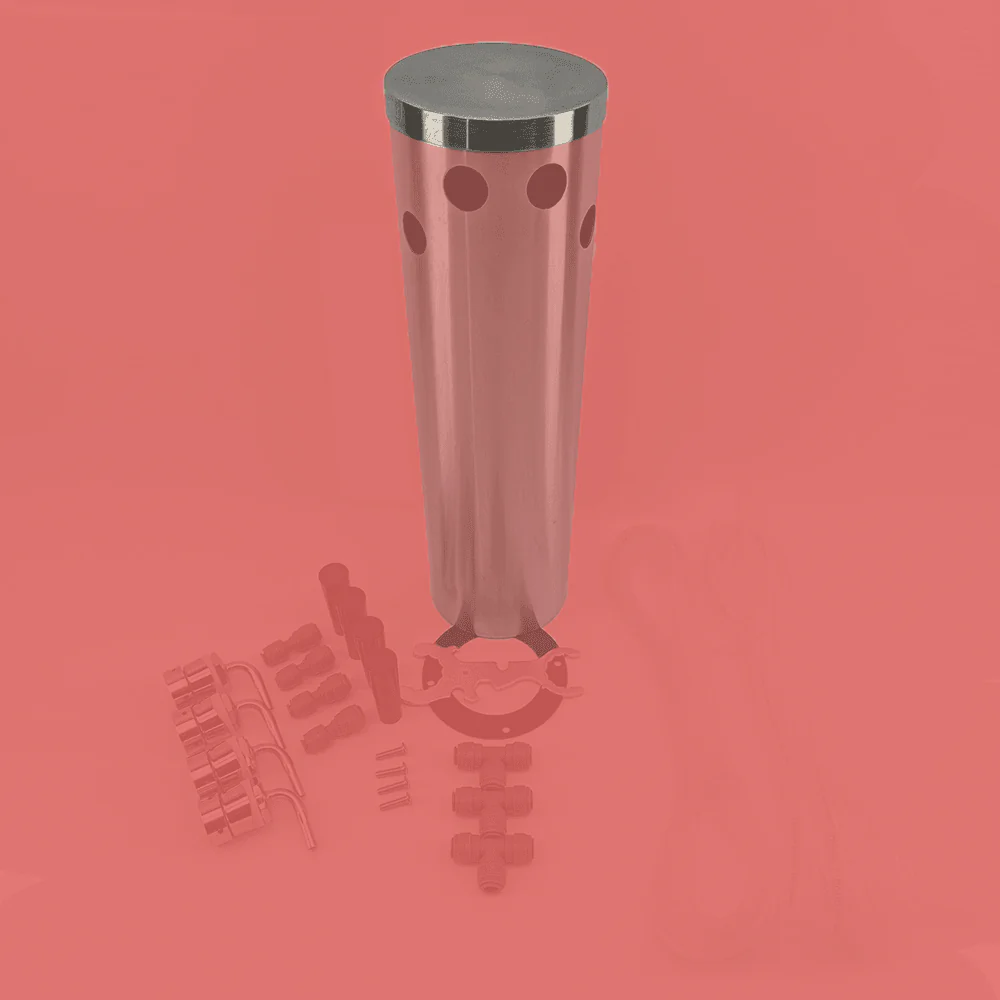 Replacement SS Cap For Quad Font / 6 and 8 Tap TT-Bar Fonts