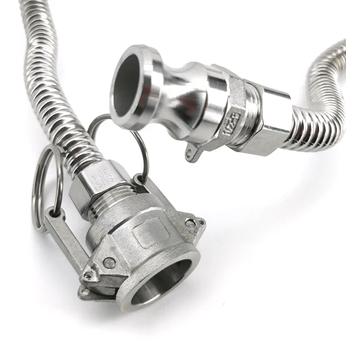 Stainless Flexi Arm 40cm with 1/2inch Hex Nut - Image 2