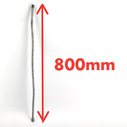 Stainless Flexi Arm 80cm with 1/2inch Hex Nut - Image 4
