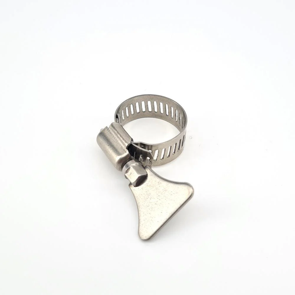 14-25mm Stainless Steel butterfly hose clamp