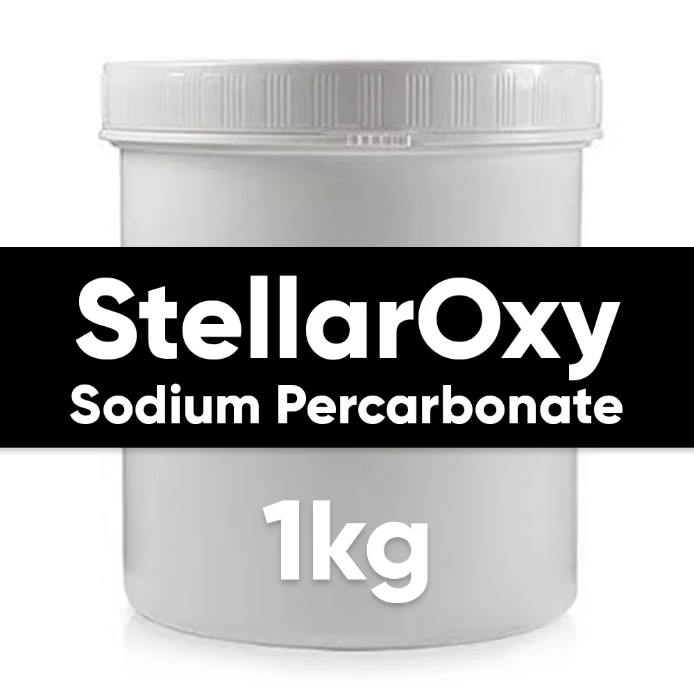 StellarOxy - 1kg Tub - 100% Pure Sodium Percarbonate