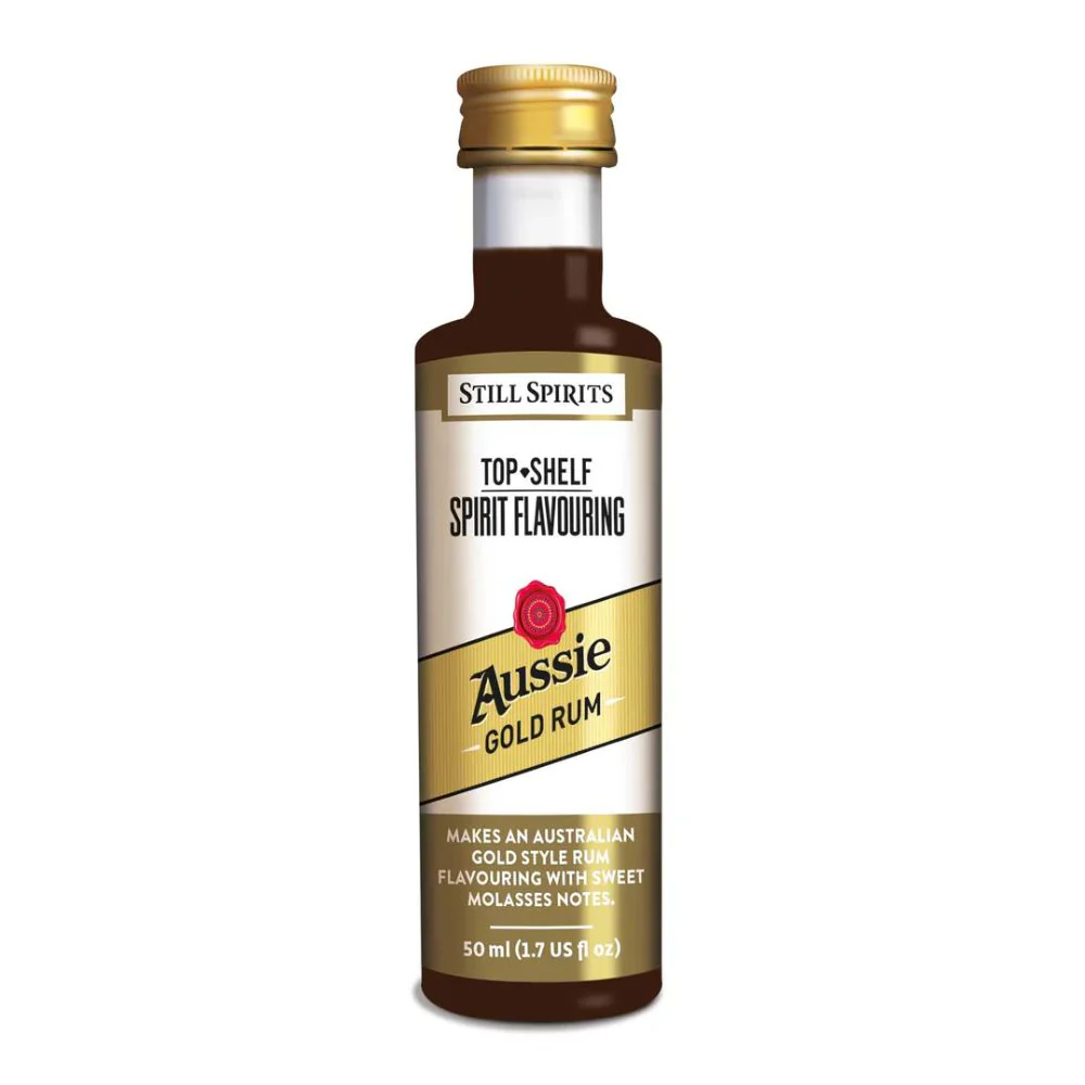 Still Spirits - Top Shelf Aussie Gold Rum Spirit Flavouring - 50mL