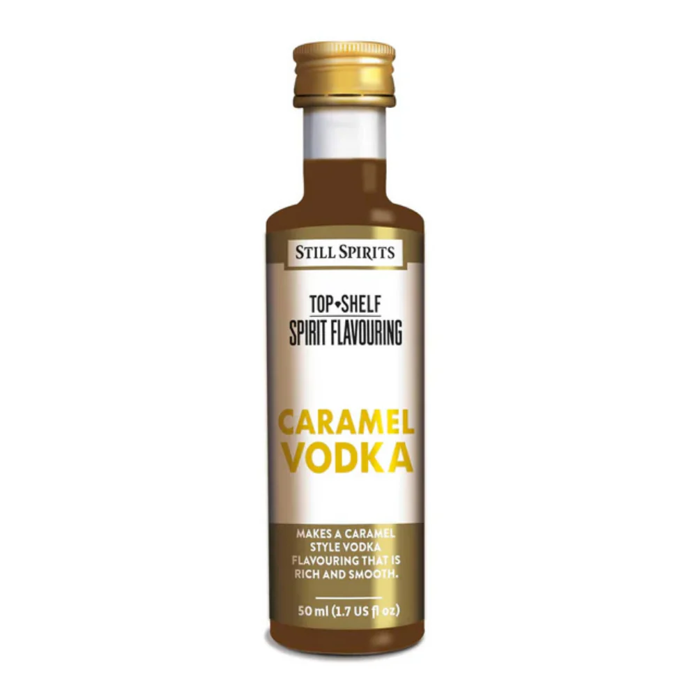 Still Spirits - Top Shelf Caramel Vodka Spirit Flavouring - 50mL