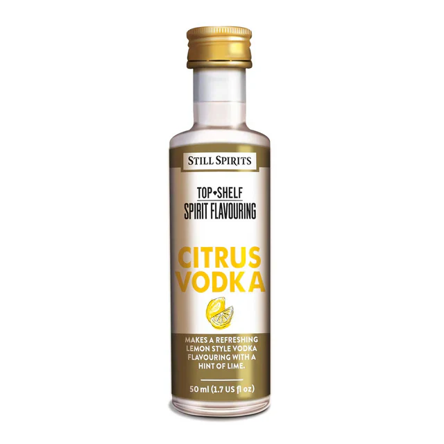 Still Spirits - Top Shelf Citrus Vodka Spirit Flavouring - 50mL