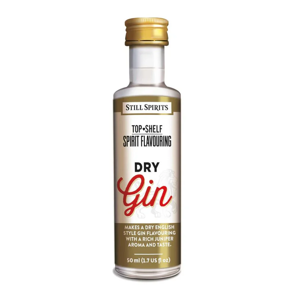 Still Spirits - Top Shelf Dry Gin Spirit Flavouring - 50mL