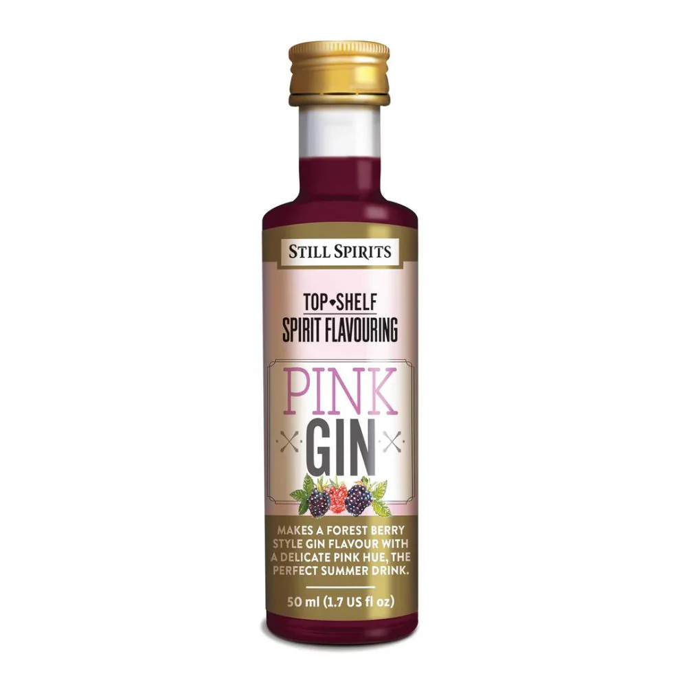 Still Spirits - Top Shelf Pink Gin Spirit Flavouring - 50mL