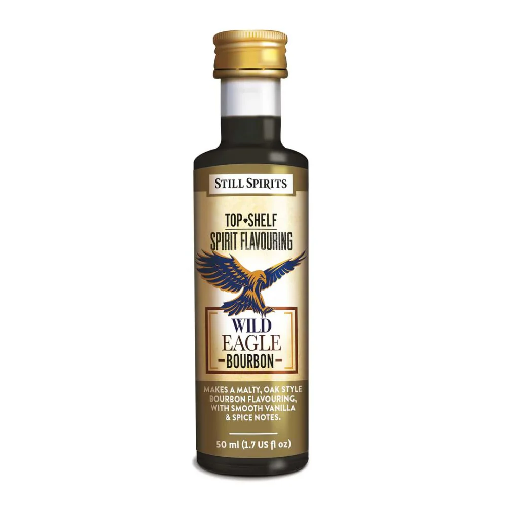 Still Spirits - Top Shelf Wild Eagle Bourbon Spirit Flavouring - 50mL